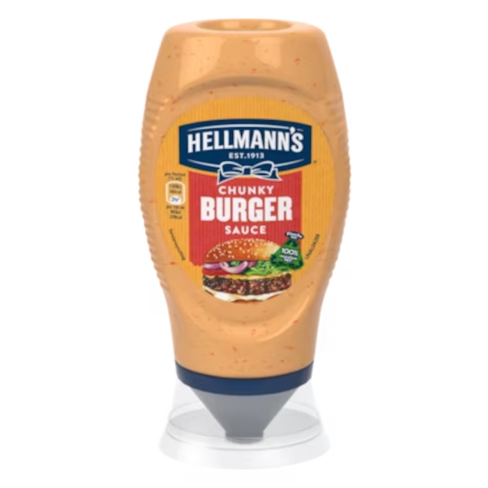 HELLMANN´S Chunky Burger Sauce 250ml / 8.45 fl. oz.
