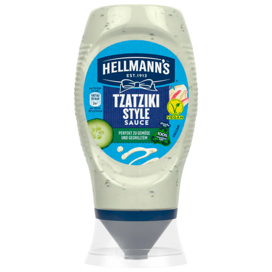 HELLMANN´S Tsatziki Style Sauce Vegan 250ml / 8.45 fl. oz.