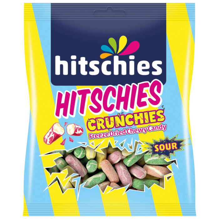 hitschies Crunchies Sour Kaubonbons 75 g / 2,64 oz