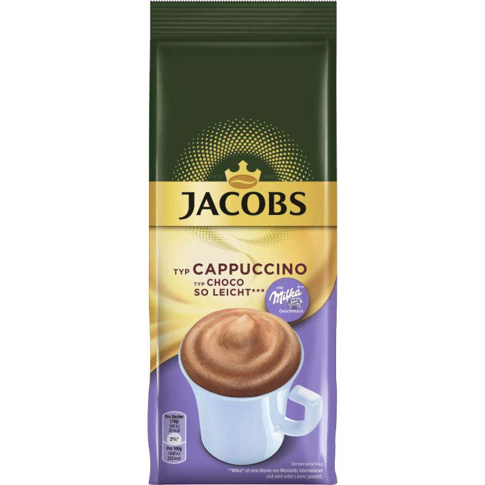 Jacobs Instant Cappuccino Typ Choco So Leicht 400g / 14.1oz
