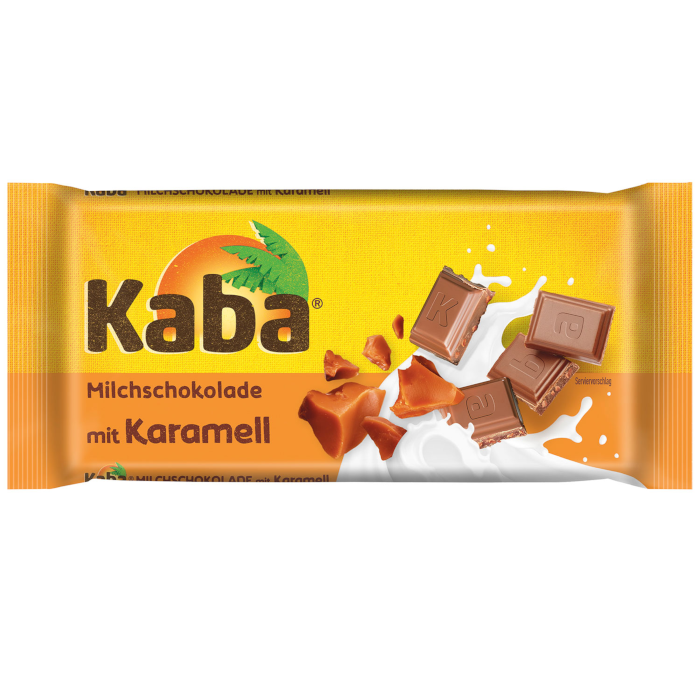 Chocolat au lait Kaba au caramel 90g / 3.17oz