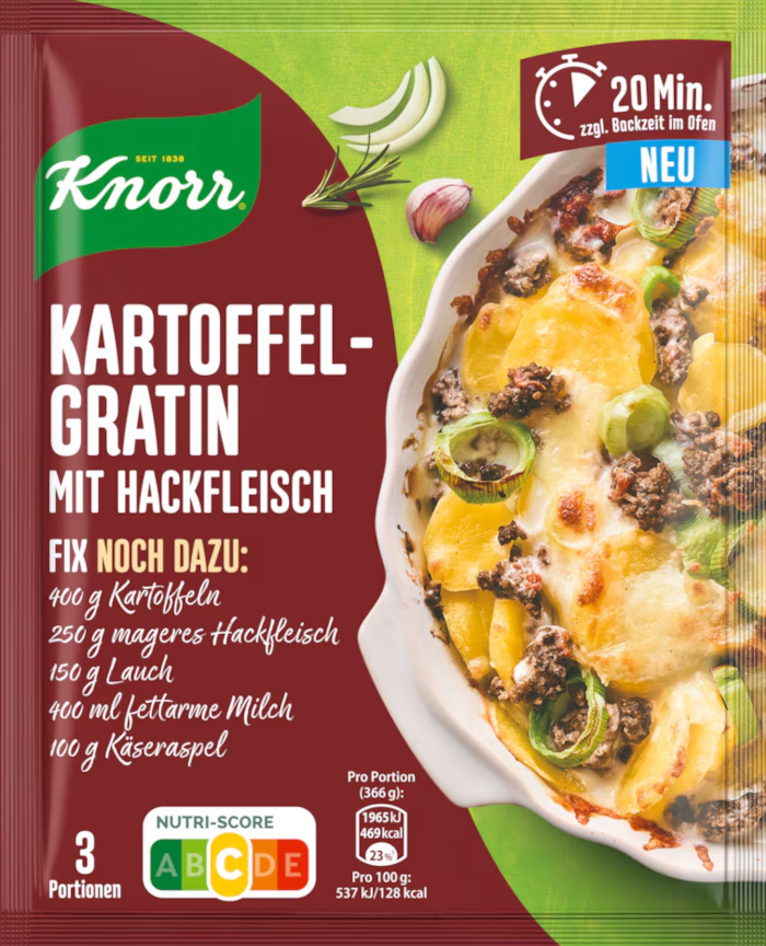 Knorr Fix for Potato Gratin with Minced Meat 42g / 1.48oz