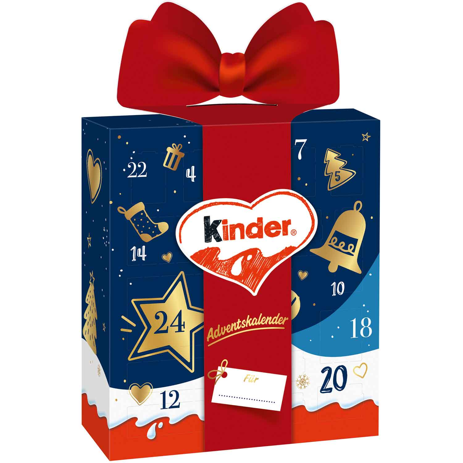 Calendario de Adviento en caja de regalo para niños Ferrero 214 g / 7,54 oz