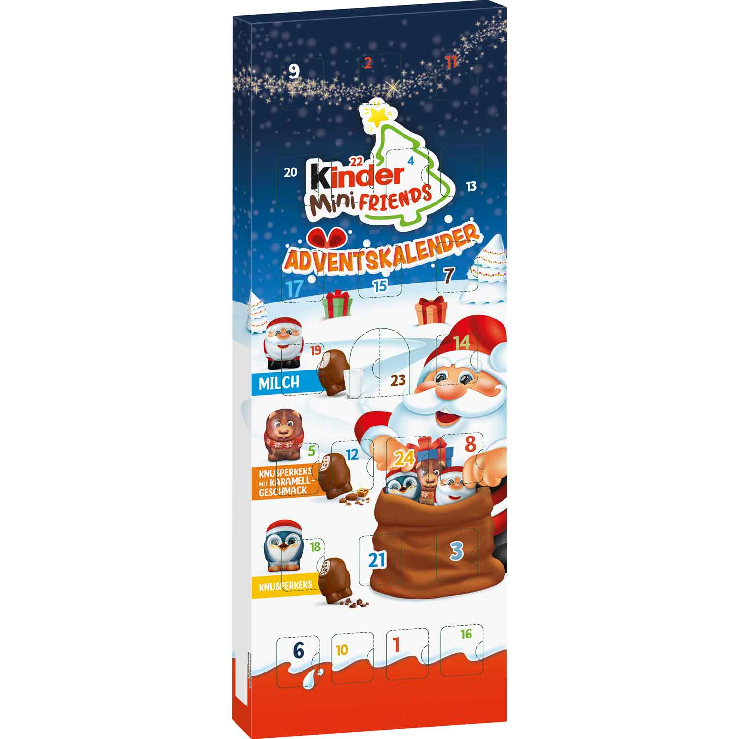 Calendario dell'Avvento Ferrero Kids Mini Friends 146g / 5,15oz