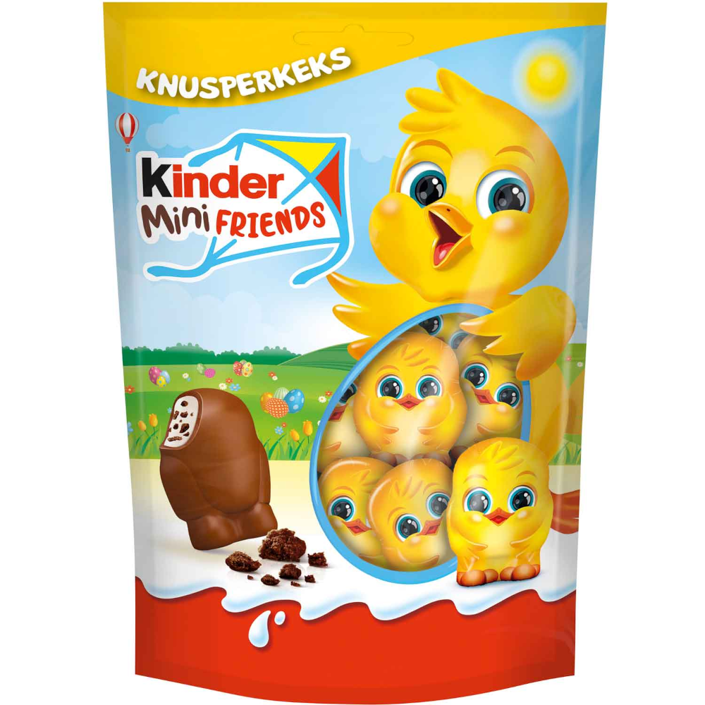 Ferrero Kinder Easter Chocolate Mini Friends Crunchy Biscuit 122g / 4.3oz