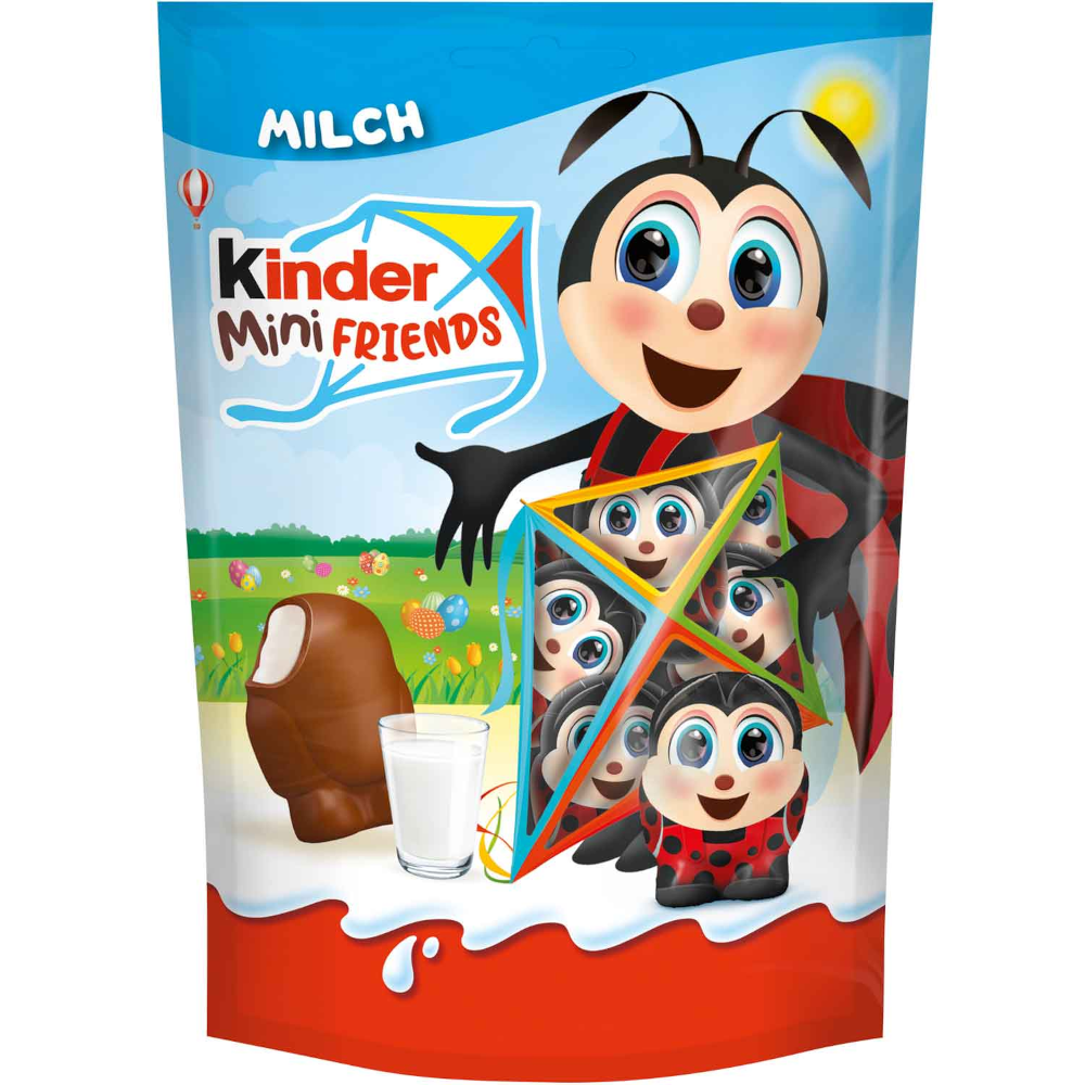 Ferrero Kinder Oster Schokolade Mini Friends Milch 122g / 4.3oz