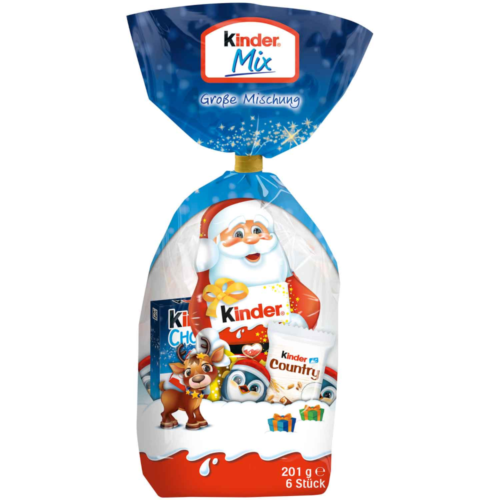 Ferrero Kinder Mix Große Mischung Geschenktüte 201g / 7.09oz