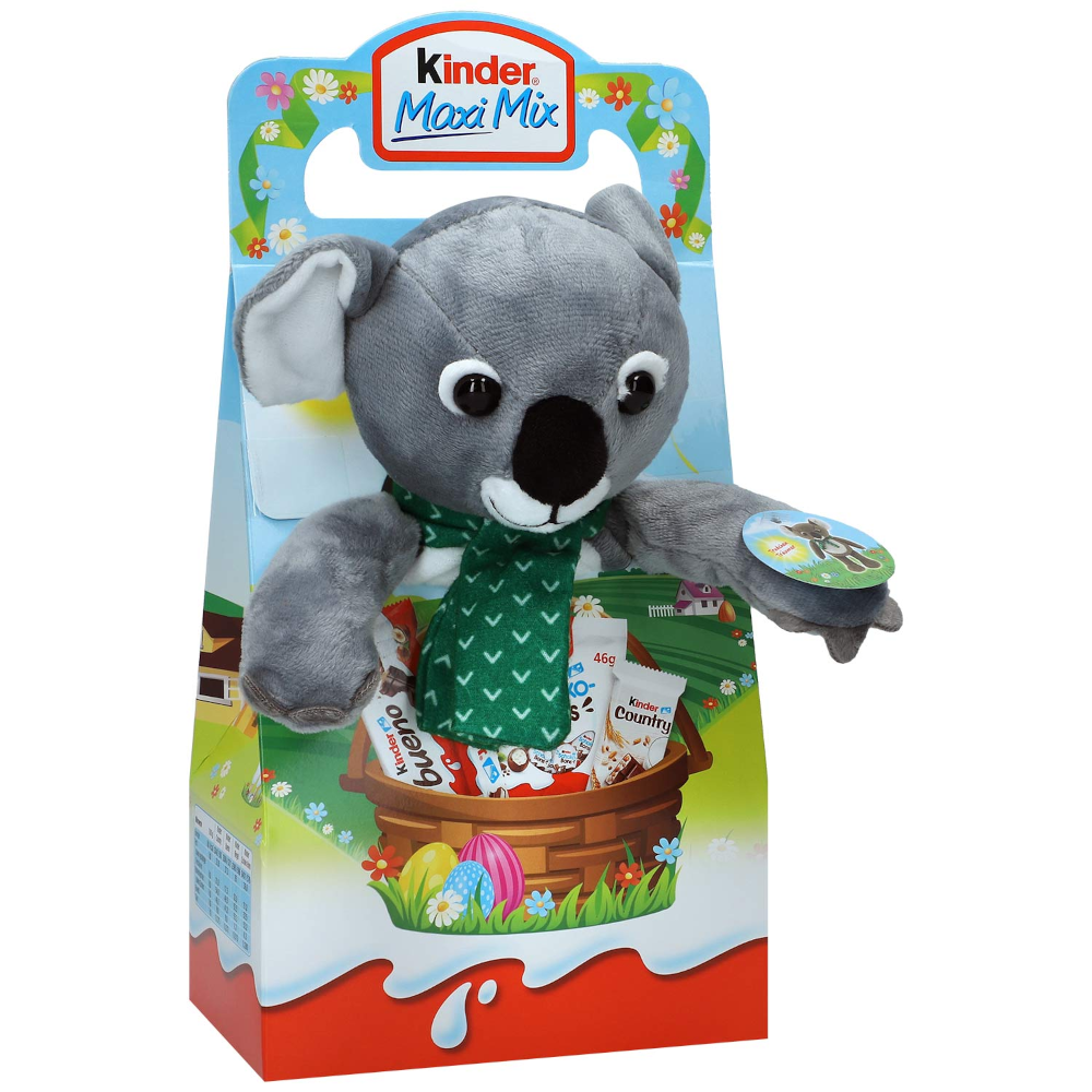 Ferrero Kinder Maxi Mix avec peluche 'Trudchen Träumer' 133g / 4.69oz