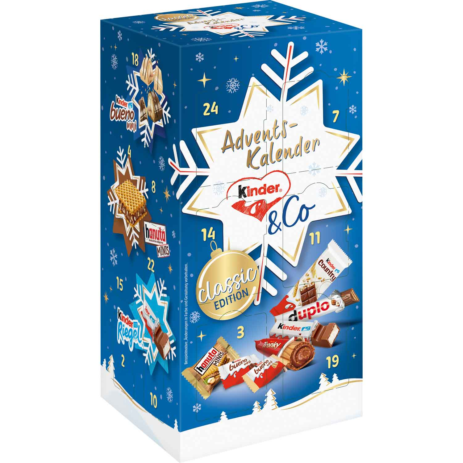 Ferrero Kinder & Co. Adventskalender 295g / 10.4oz