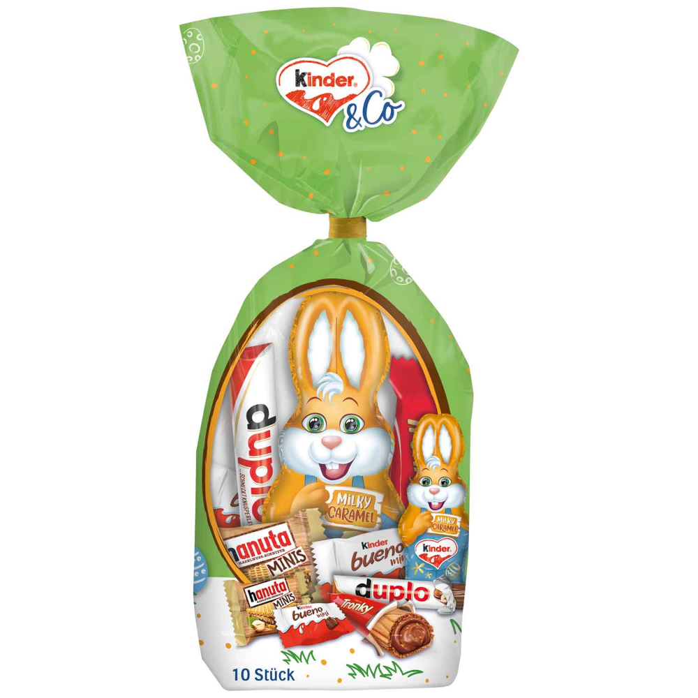 Ferrero Kinder & Co Mix Geschenktüte Ostern 199g / 7 oz