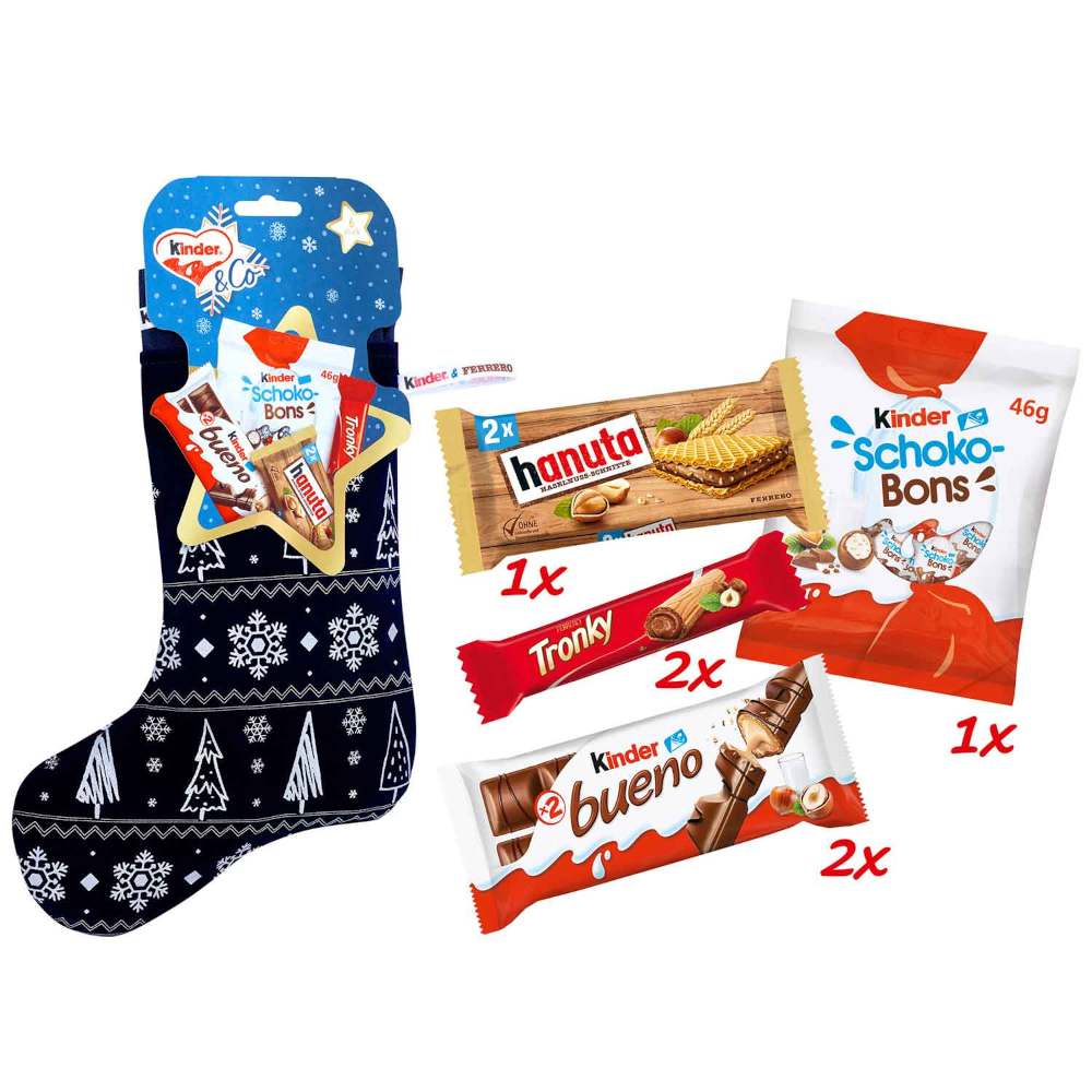 Ferrero Kinder &amp; Co Sock 212g / 7.47oz