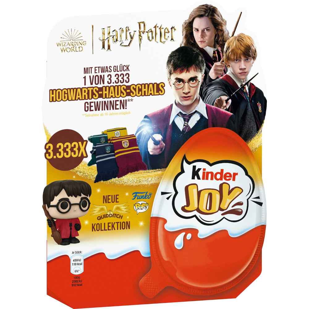 Ferrero Kinder JOY 'Harry Potter Quidditch' 4er Pack