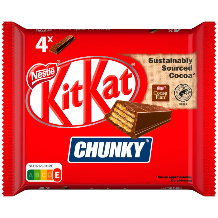Nestlé KitKat Chunky Classic Waffel-Schoko-Riegel