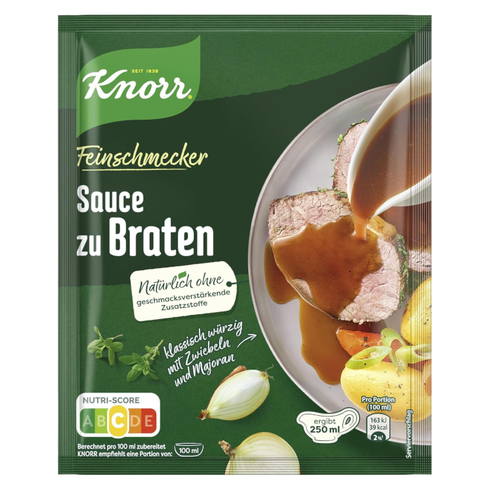 Salsa gourmet Knorr para asados, extra fina
