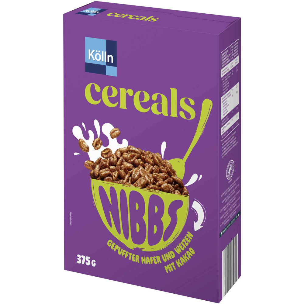 Kölln Cereals Nibbs Kakao 375g / 13.22oz