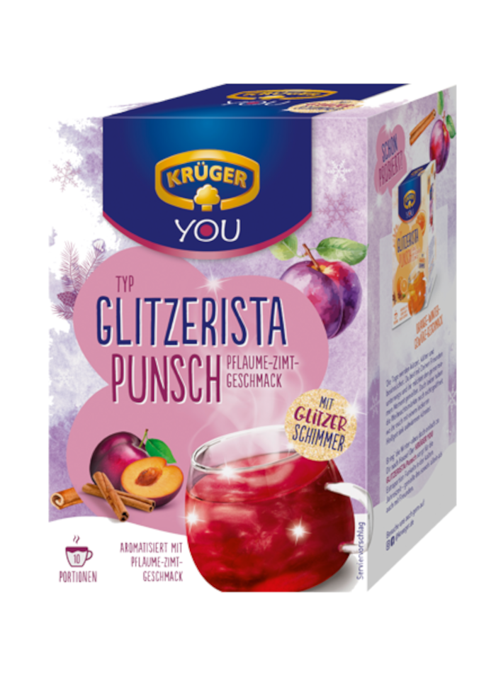 KRÜGER YOU Glitterista Punch Ciruela Canela 200g