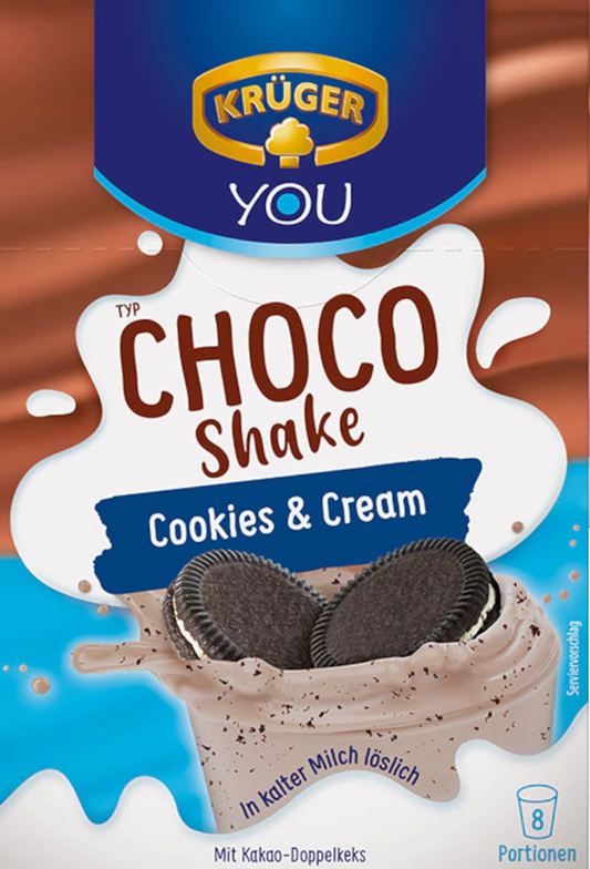 KRÜGER YOU Choco Shake Cookies &amp; Cream 144g