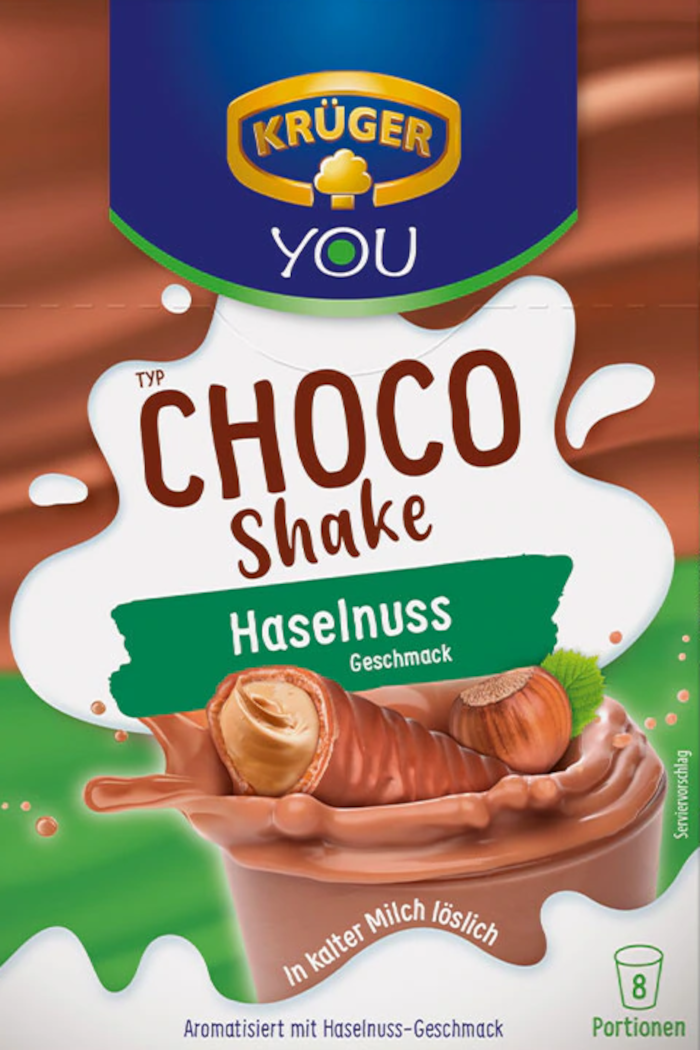KRÜGER YOU Choco Shake Haselnuss 144g
