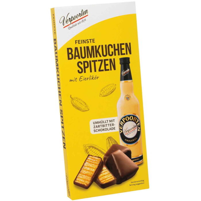 KuchenMeister Finest Baumkuchen Tips Verpoorten Egg Liqueur 150g