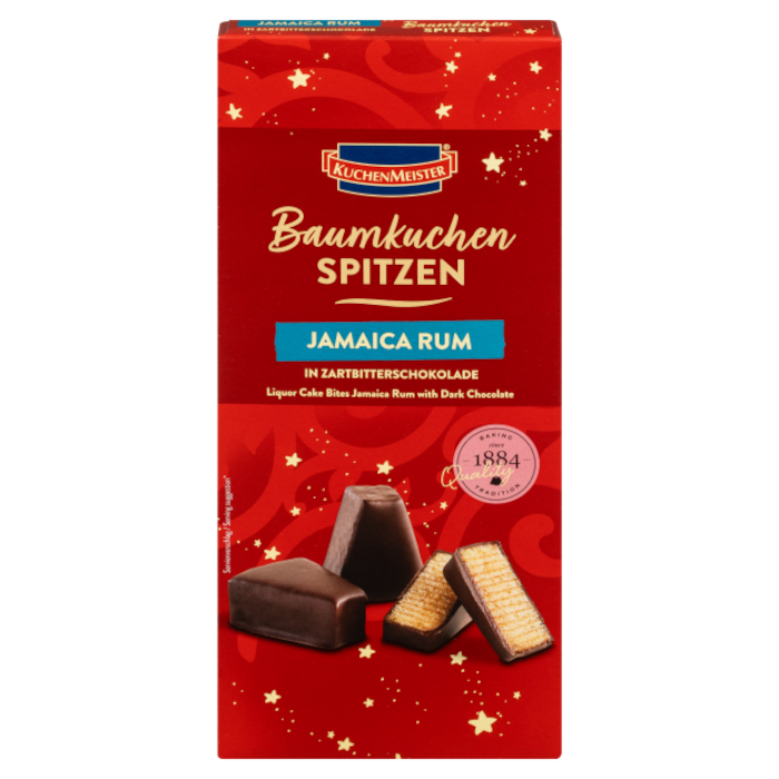 Cake Master Finest Baumkuchenspitzen Jamaica Rum 125g