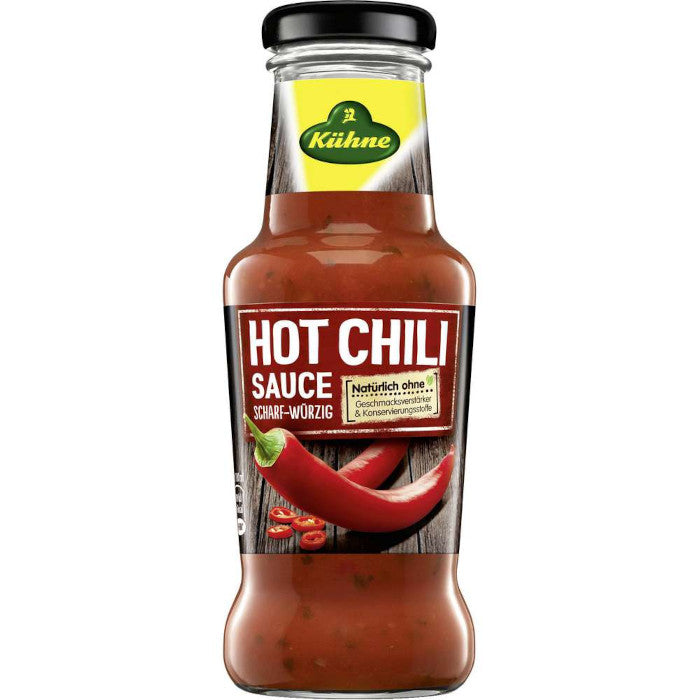 Kühne Gourmet Sauce Hot Chili scharf-würzig 250ml / 8.45 fl. oz.