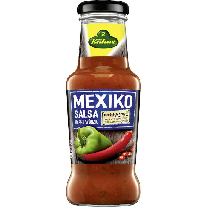 Kühne Gourmet Sauce Mexico Salsa pikant-würzig 250ml / 8.45 fl. oz.