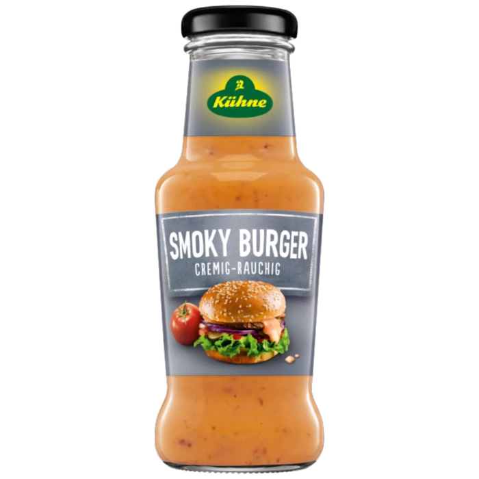 Kühne Gourmet Smoky Burger Sauce cremig-rauchig 250ml / 8.45 fl. oz.