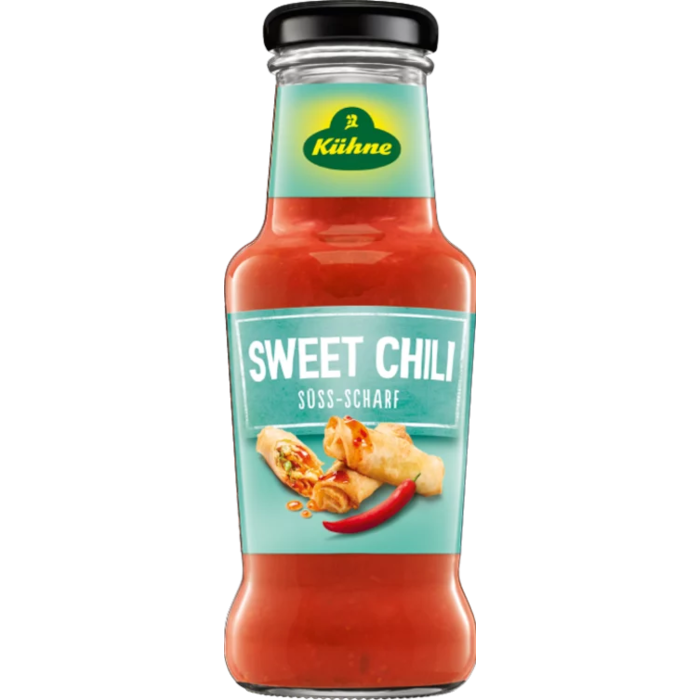 Kühne Gourmet Sweet Chili Sauce Sweet and Hot 250ml / 8.45 fl. oz