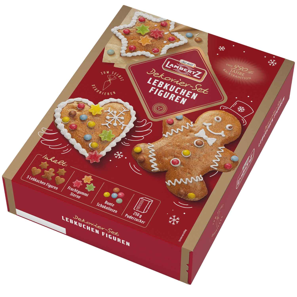 Lambertz Dekorier-Set Lebkuchen-Figuren 480g / 16.93oz