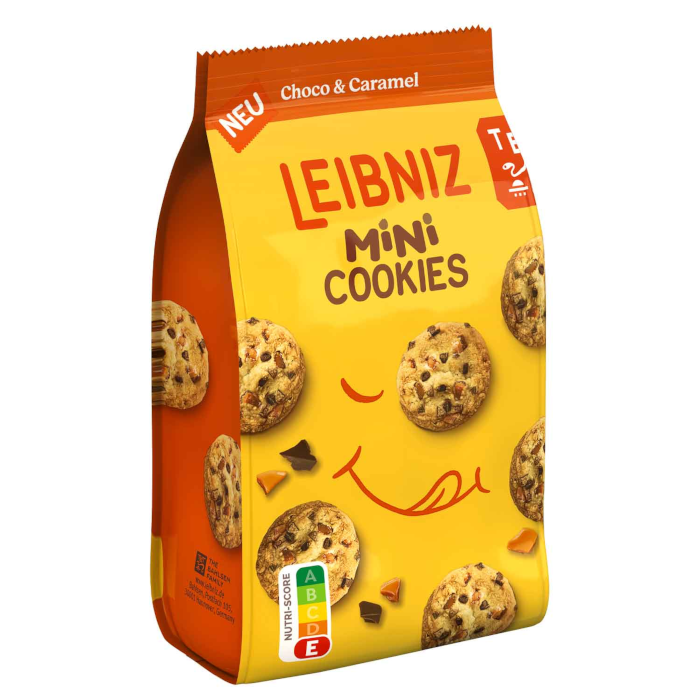 LEIBNIZ Mini Cookies Chokolade & Karamel 125g
