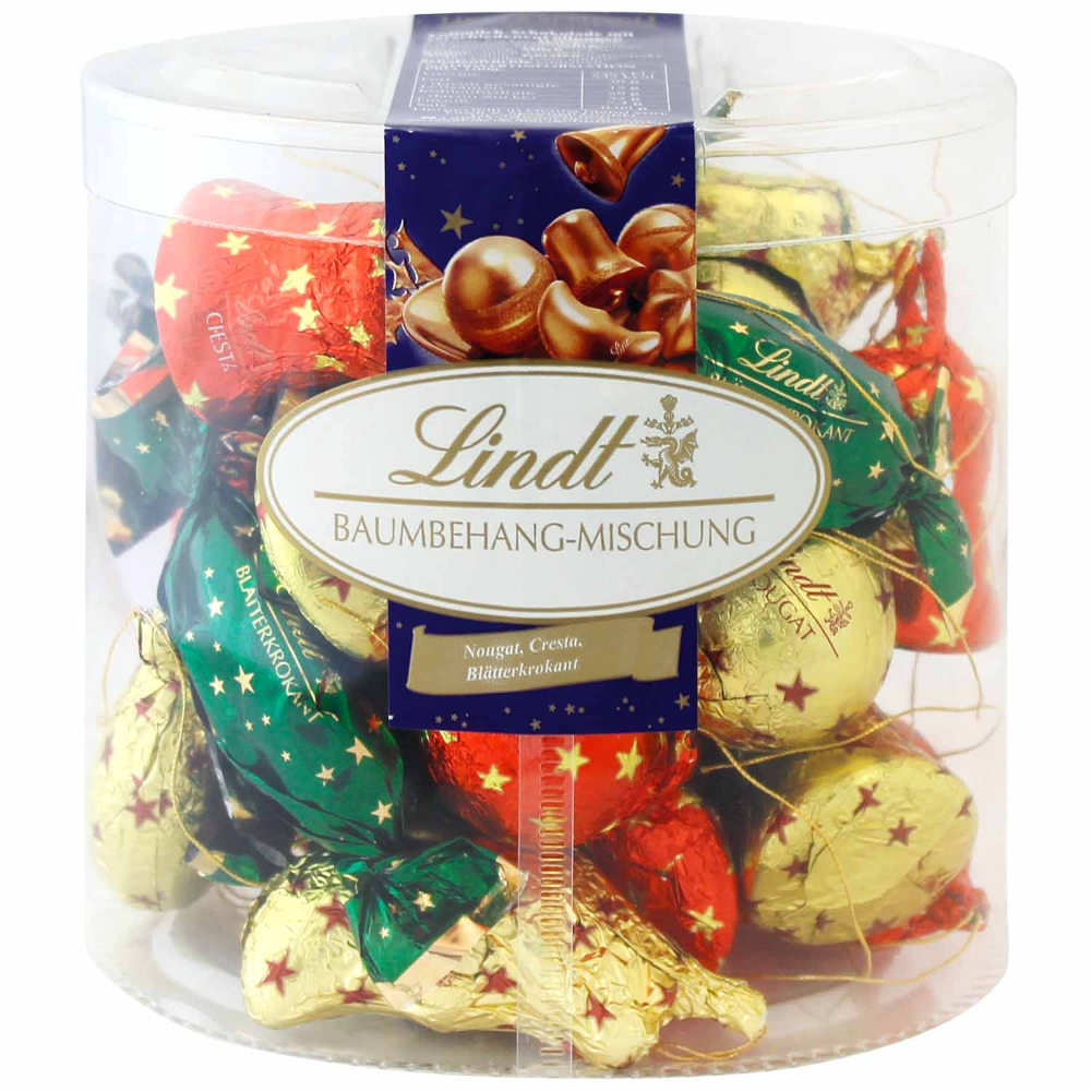 Lindt Baumbehang Mischung 25 Stück im Köcher 484g / 17oz