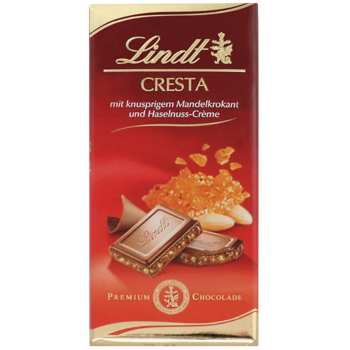 Lindt Cresta Schokoladen Tafel 100g / 3.52oz