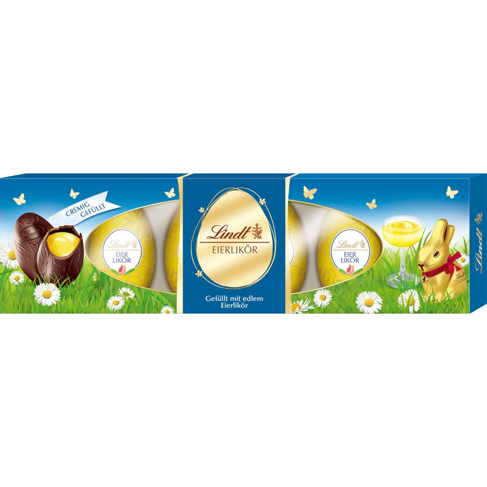 Lindt Egg Liqueur Chocolate Easter Eggs 90g / 3.17 oz