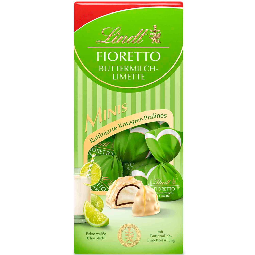 Lindt Fioretto Mini Chocolates de Lima com Leitelho 115g / 4.05oz