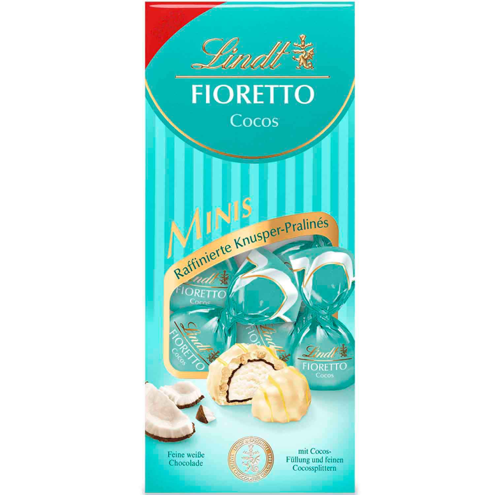 Lindt Fioretto Cocos Mini Pralinen 115g / 4.05oz
