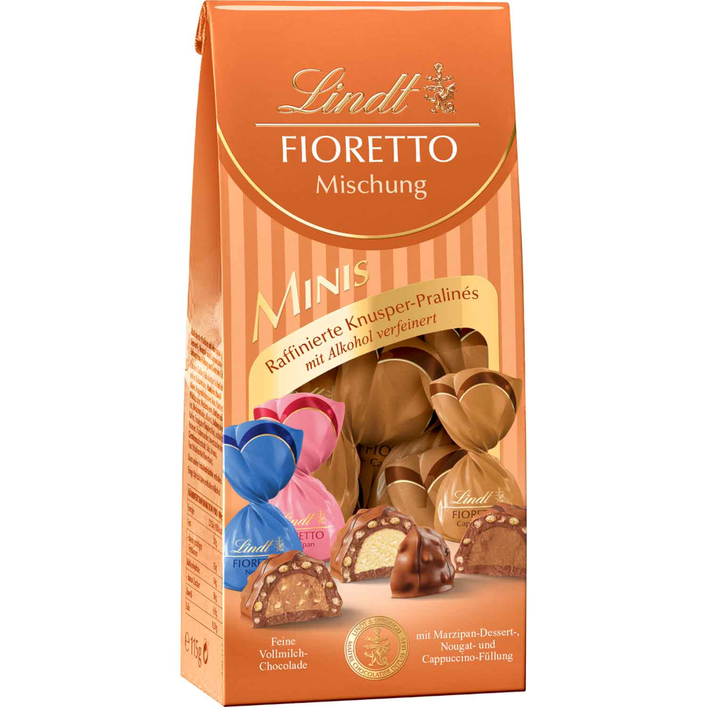 Lindt Fioretto Mini Pralinen Mischung 115g / 4.05oz