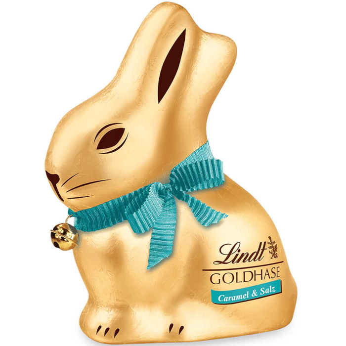 Lindt Goldhase Caramel & Salz Ostern 100g / 3.52 oz