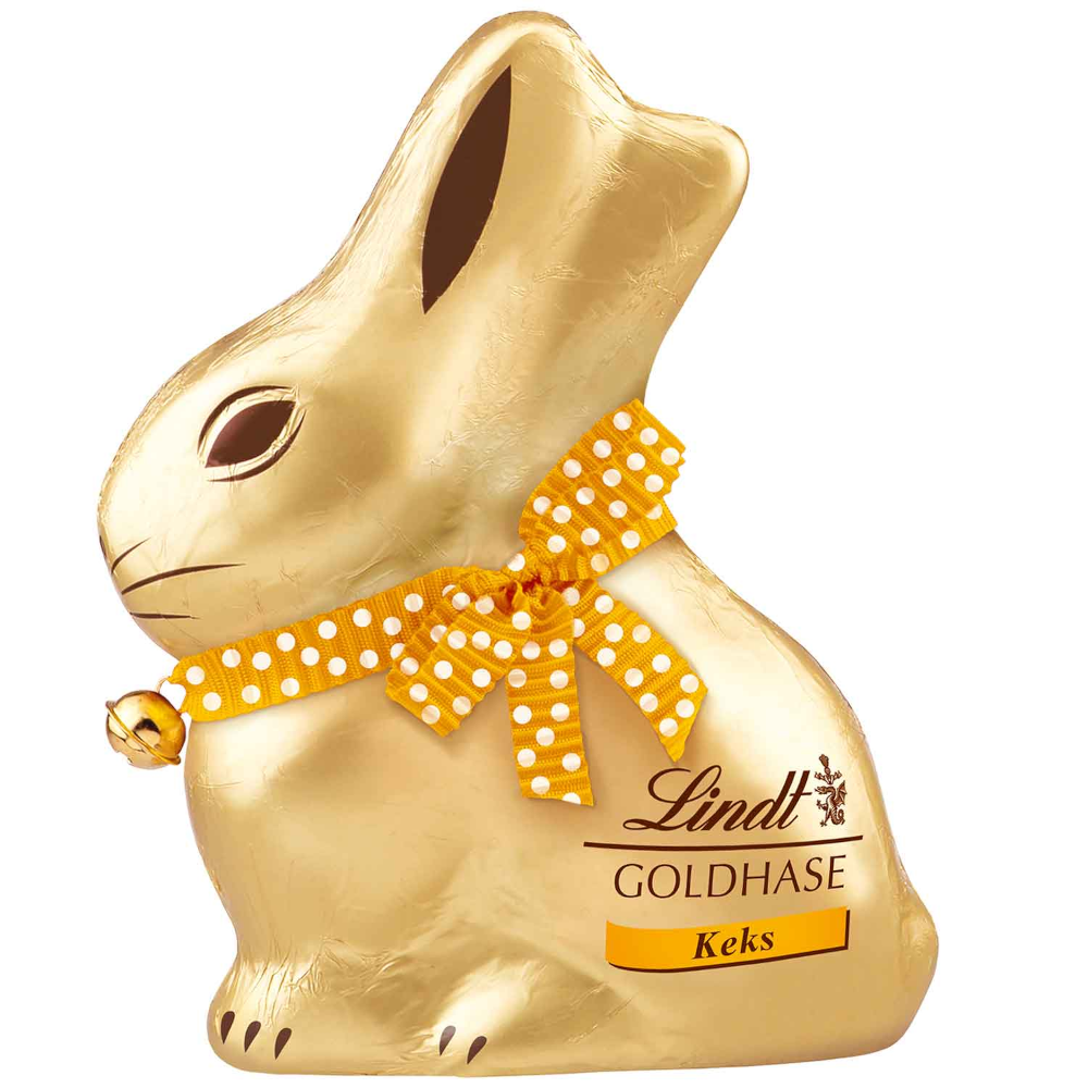 Lindt Schokoladen Goldhase Keks Ostern 100g / 3.52oz