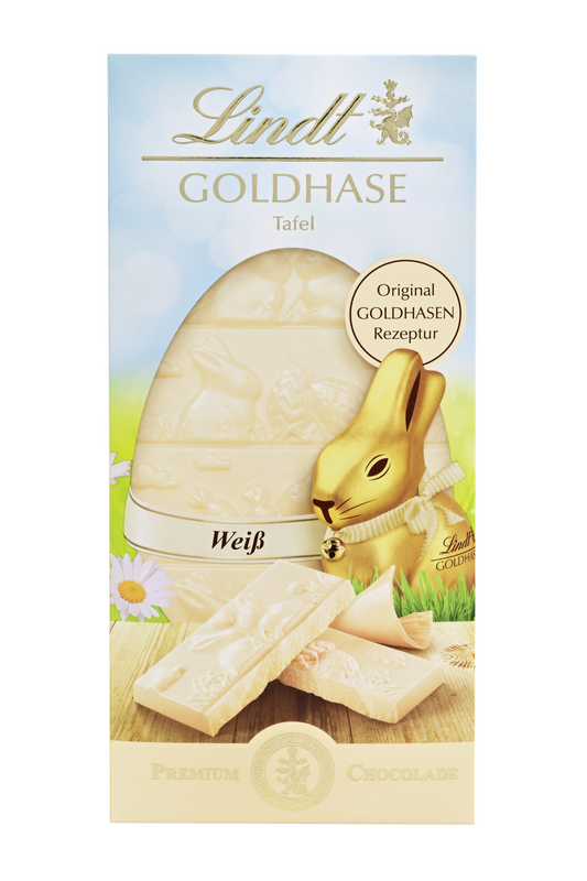Lindt Gold Bunny Bar White Chocolate Easter 120g / 4.23oz