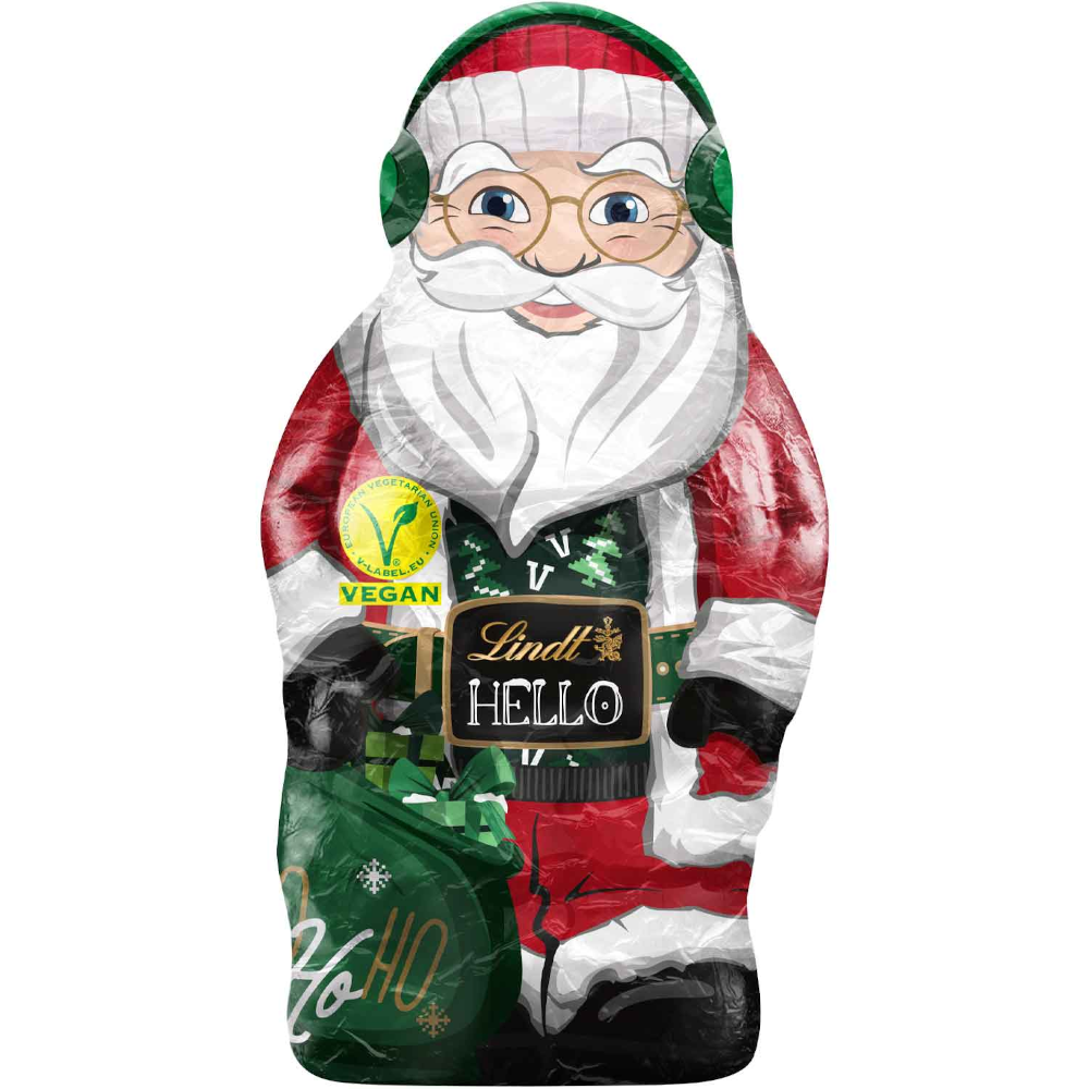 Lindt Hello Santa Veganistisch uit Haferdrink 80g / 2.82 oz