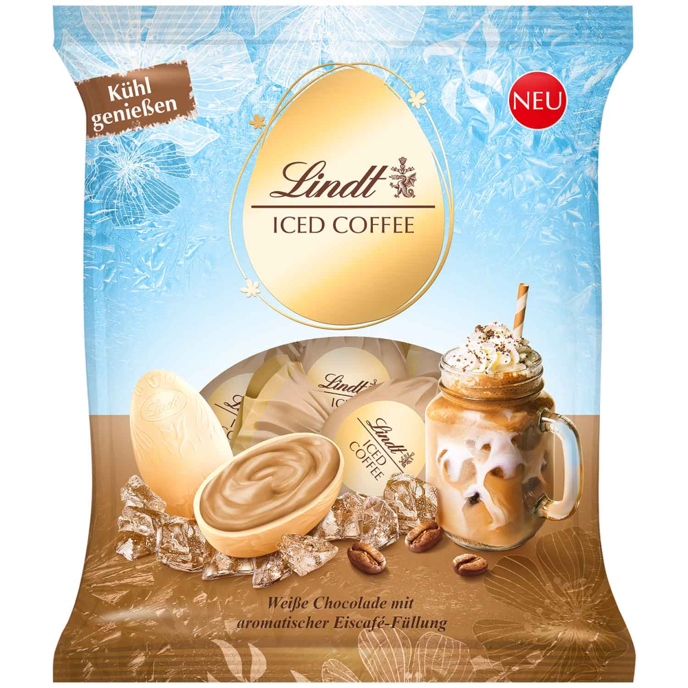 Lindt Iced Coffee Schokoladen Ostereier 85g / 2.99oz