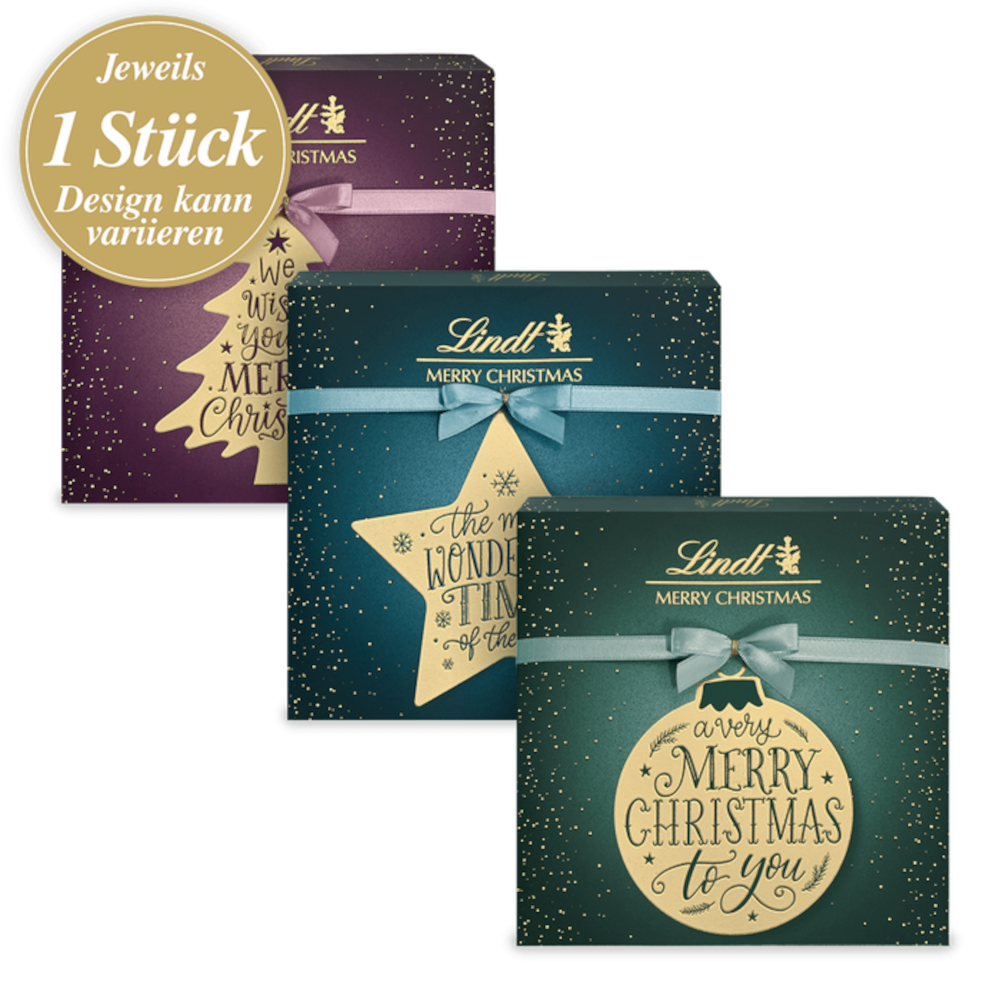 Lindt Kalligrafie Pralinés Weihnachtsgeschenk 80g / 2.82oz