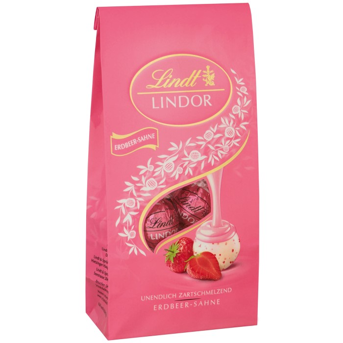 Pacchetto estivo di palline di cioccolato Lindt Lindor