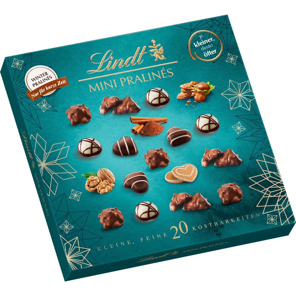 Lindt Mini-Pralinés Winter Edição Limitada 90g / 3.17oz