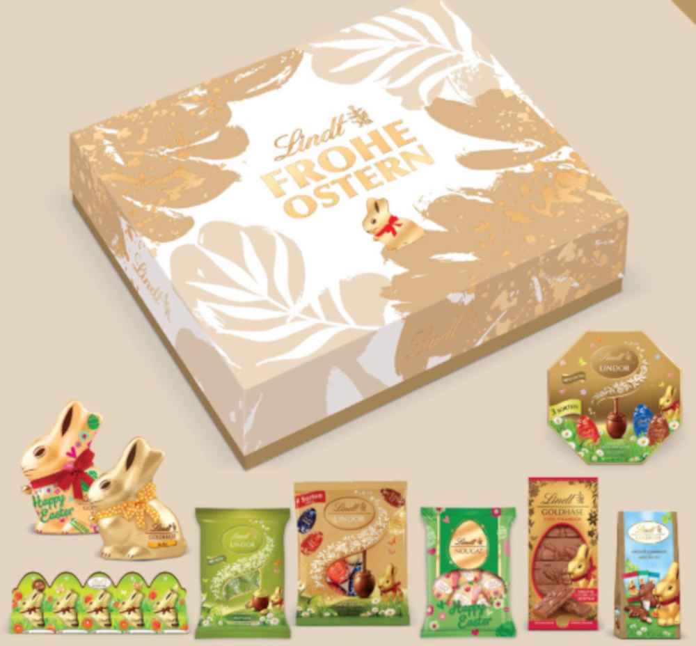 Lindt Spezialitäten großes Premium Geschenk zu Ostern 954g / 2.1lbs