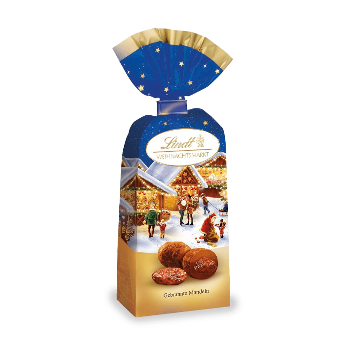 Lindt Weihnachtsmarkt gebrannte Mandeln 100g / 3.52 oz