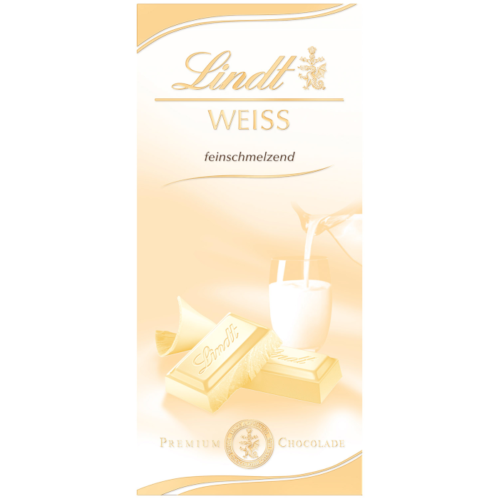 Lindt Weiße Schokoladen Tafel 100g / 3.52oz