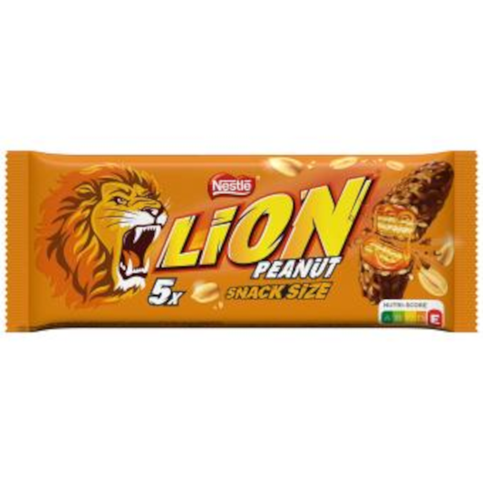 Nestlé Lion Peanut Snack Size Riegel 5 Stück 155g