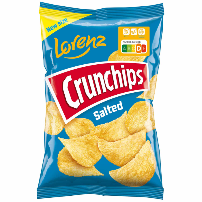 Lorenz Crunchips Salted Kartoffelchips 150g / 5.29oz