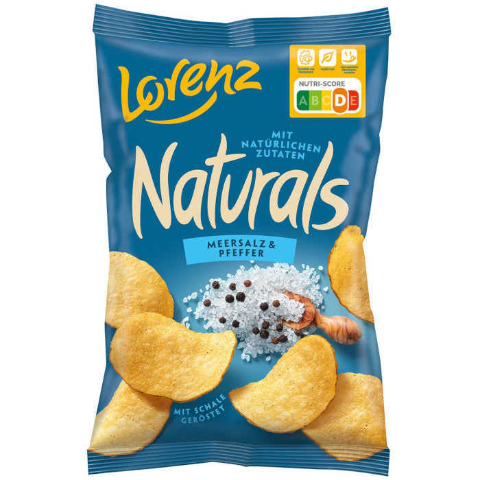 Lorenz Naturals Chips Meersalz & Pfeffer 95g / 3.35oz